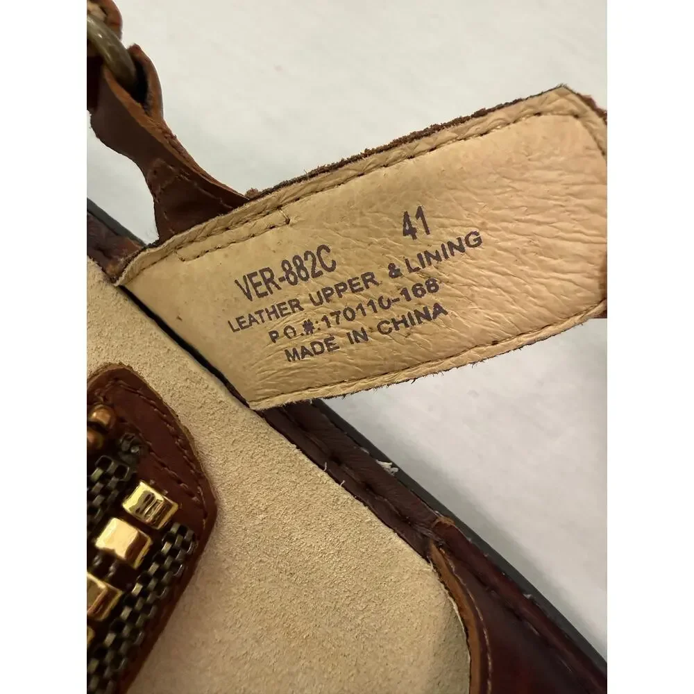 Alegria Verona Hickory Leather Sandal, Size 41 EU, 10.5/11 US New without tags